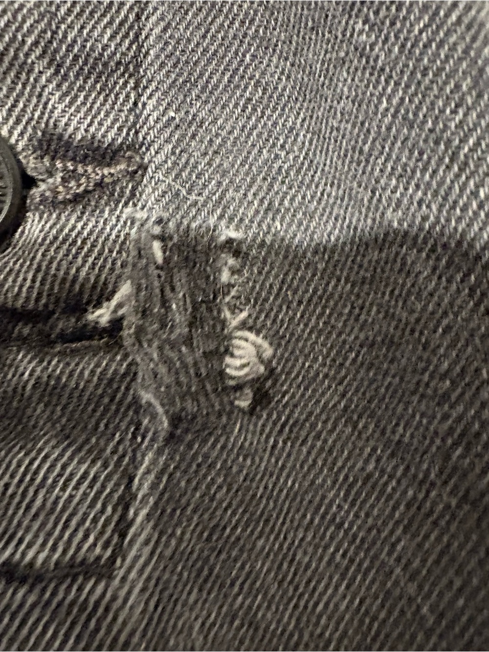 Free People Washed Black Denim Utility Jumpsuit - Picture 6 of 6
